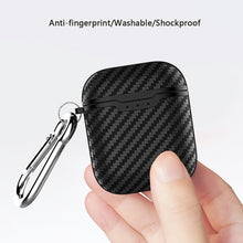 Load image into Gallery viewer, AirPod Carbon Fiber Case