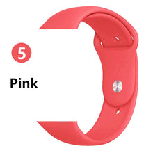 Load image into Gallery viewer, Silicone Apple Watch Band