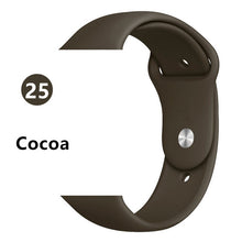 Load image into Gallery viewer, Silicone Apple Watch Band