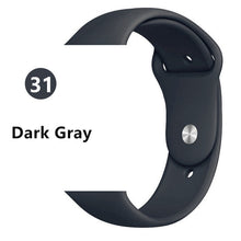 Load image into Gallery viewer, Silicone Apple Watch Band