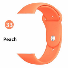 Load image into Gallery viewer, Silicone Apple Watch Band