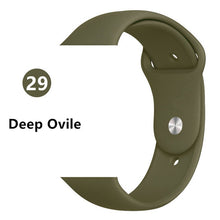 Load image into Gallery viewer, Silicone Apple Watch Band