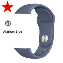 Load image into Gallery viewer, Silicone Apple Watch Band