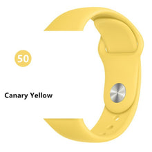 Load image into Gallery viewer, Silicone Apple Watch Band