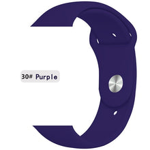 Load image into Gallery viewer, Silicone Apple Watch Band