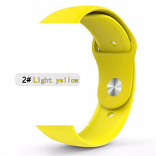 Load image into Gallery viewer, Silicone Apple Watch Band