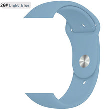 Load image into Gallery viewer, Silicone Apple Watch Band