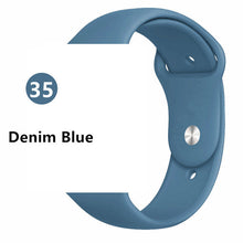 Load image into Gallery viewer, Silicone Apple Watch Band