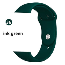 Load image into Gallery viewer, Silicone Apple Watch Band