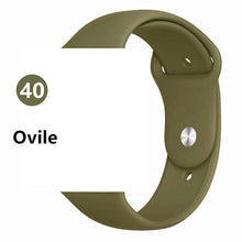 Load image into Gallery viewer, Silicone Apple Watch Band