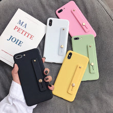 Load image into Gallery viewer, Finger Strap iPhone Case