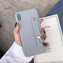 Load image into Gallery viewer, Finger Strap iPhone Case