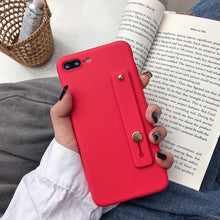 Load image into Gallery viewer, Finger Strap iPhone Case