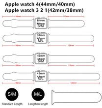 Load image into Gallery viewer, Silicone Apple Watch Band
