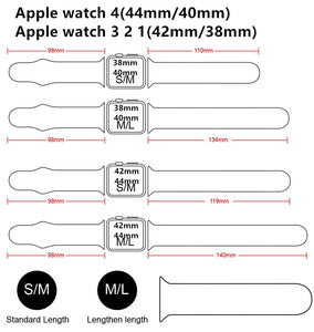 Silicone Apple Watch Band