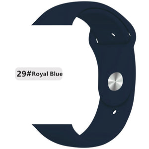 Silicone Apple Watch Band